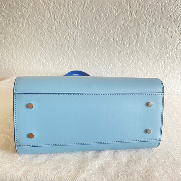 Kate Spade blue Scallop trim Eyelet 2 way bag - Picture 6 of 11